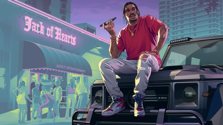 Official GTA VI artwork of Dre'Quan Priest