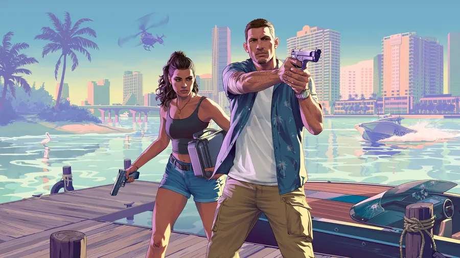 Official GTA VI artwork of Jason Duval