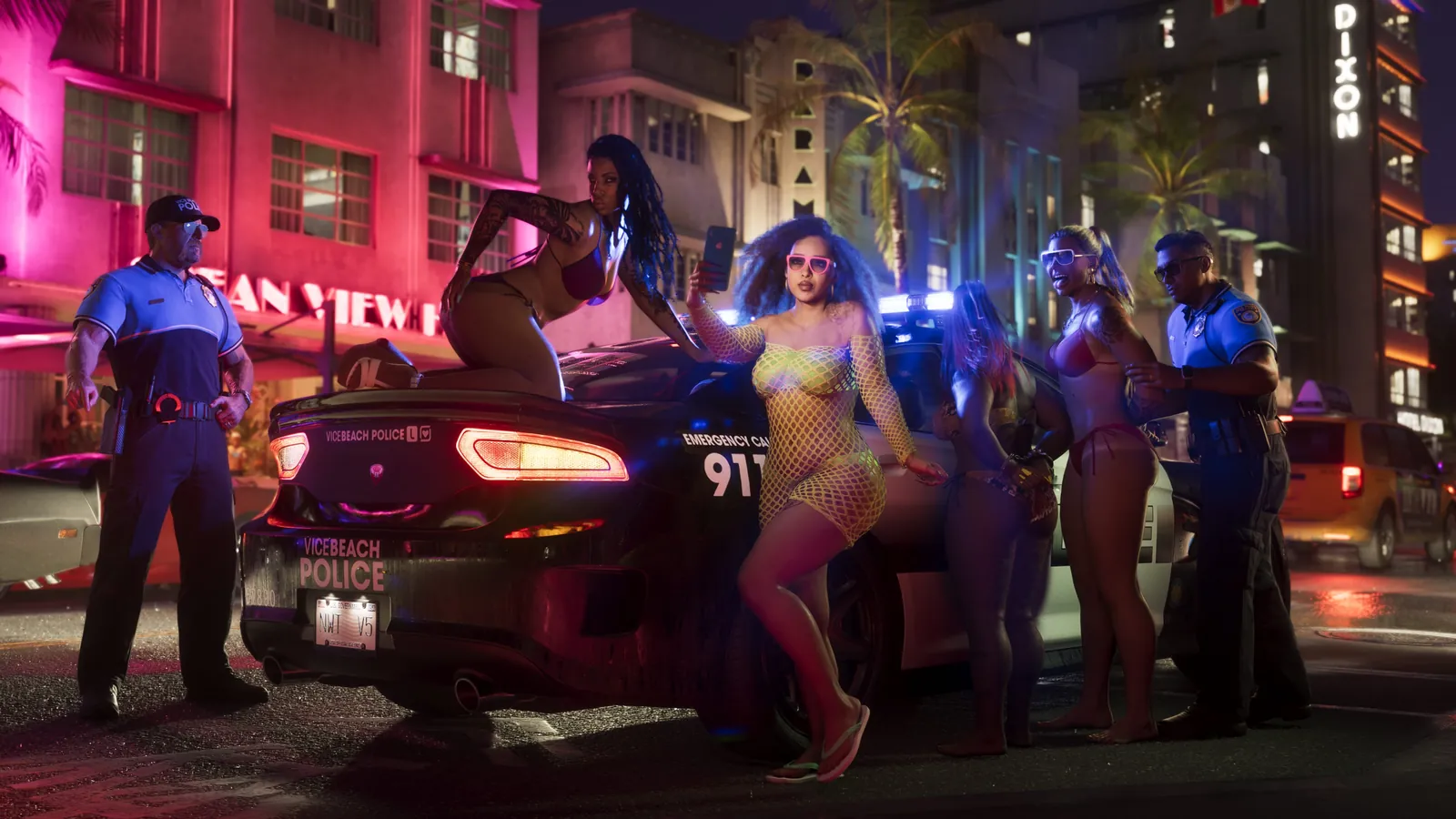 Vice City in GTA VI (official screenshot)