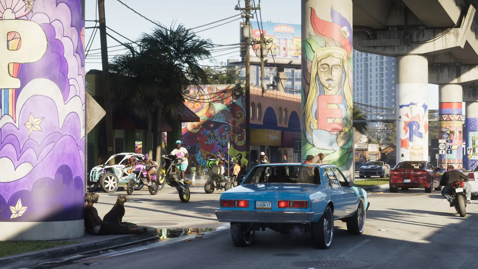 Vice City in GTA VI (official screenshot)