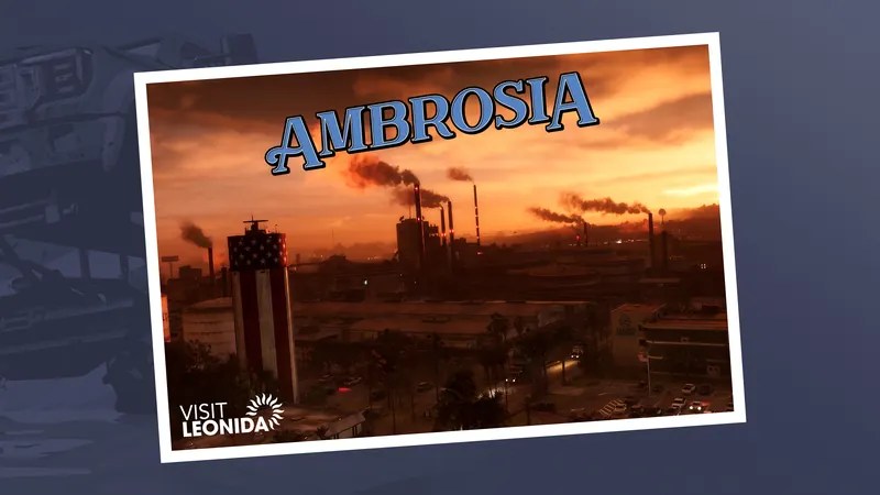 Ambrosia postcard