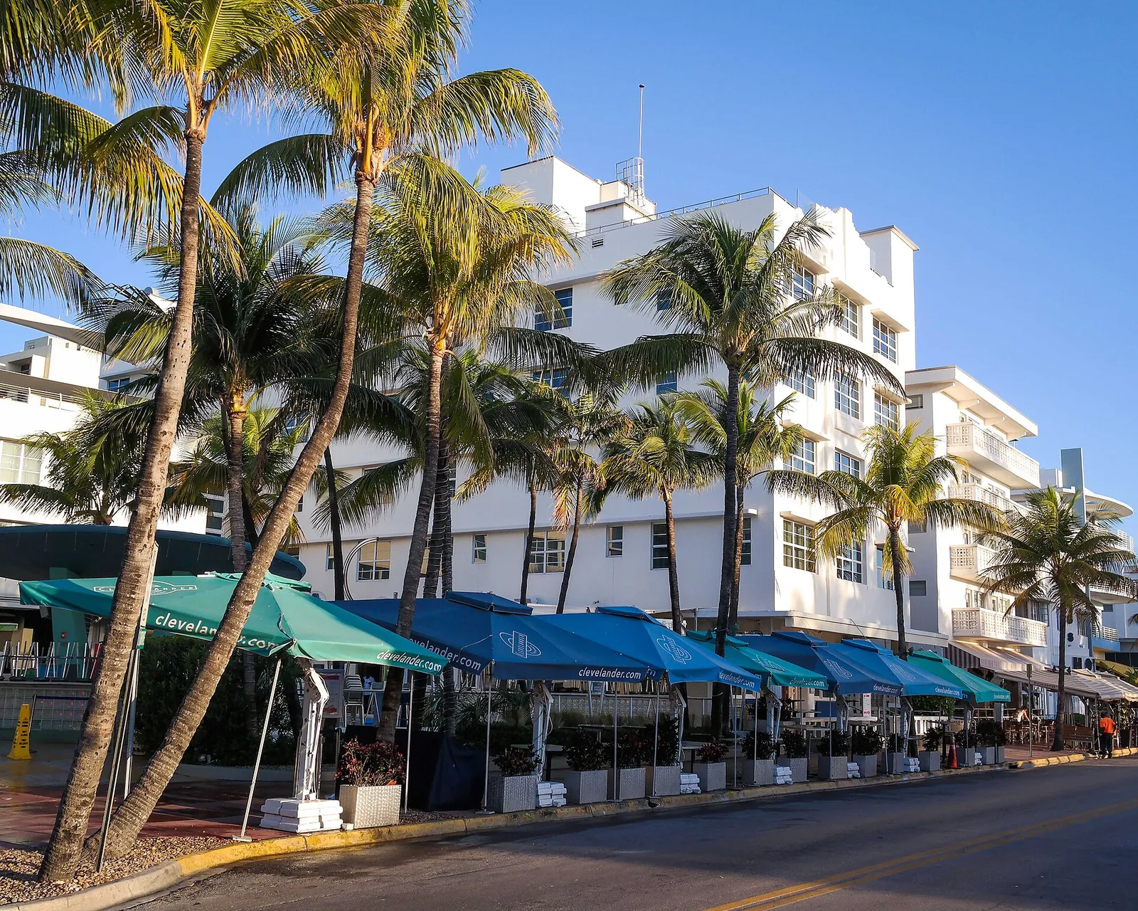 Clevelander South Beach, real-world photo: The Clevelander Hotel on Ocean Drive, 2014